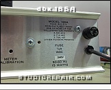 dbx 165A - Rear View * New Transformer Fitting Screws